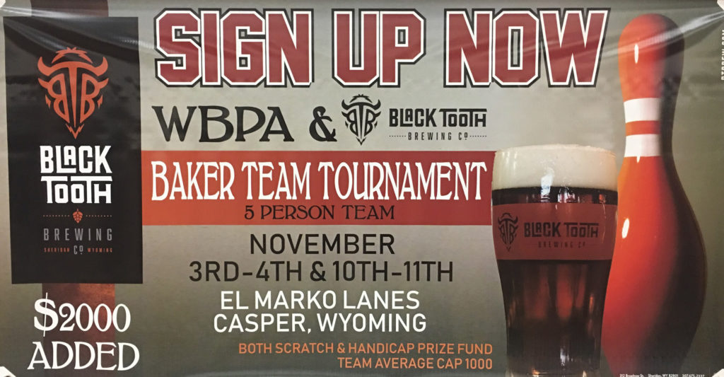 WBPA & Black Tooth Brewing Baker Tournament